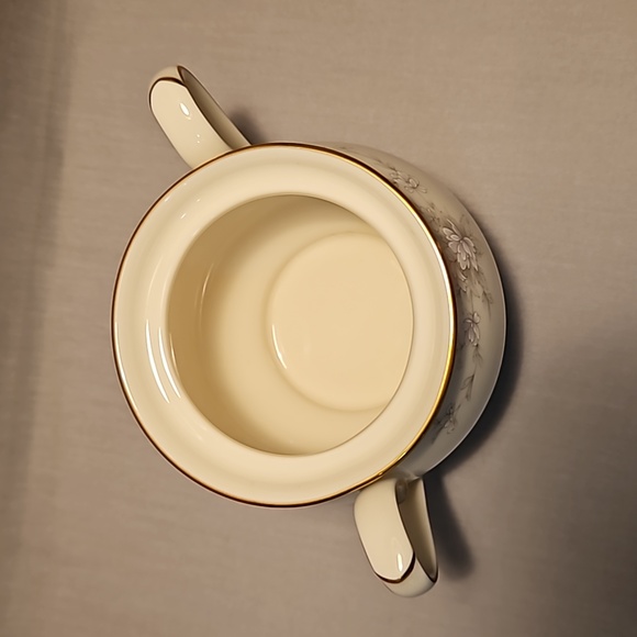 NEW Noritake Salzburg 7299 Sugar Bowl (no lid) Ivory China - Picture 5 of 10